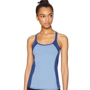 Yoga Heather Blocked Studio Tank